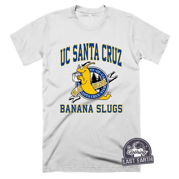UC Santa Cruz Banana Slugs Shirt Vincent Vega Vintage University College Shirt - Picture 1 of 3